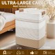 Laundry Basket with Handles - Blanket Basket & Hampers for Bedroom Aesthetic, Laundry Hampe